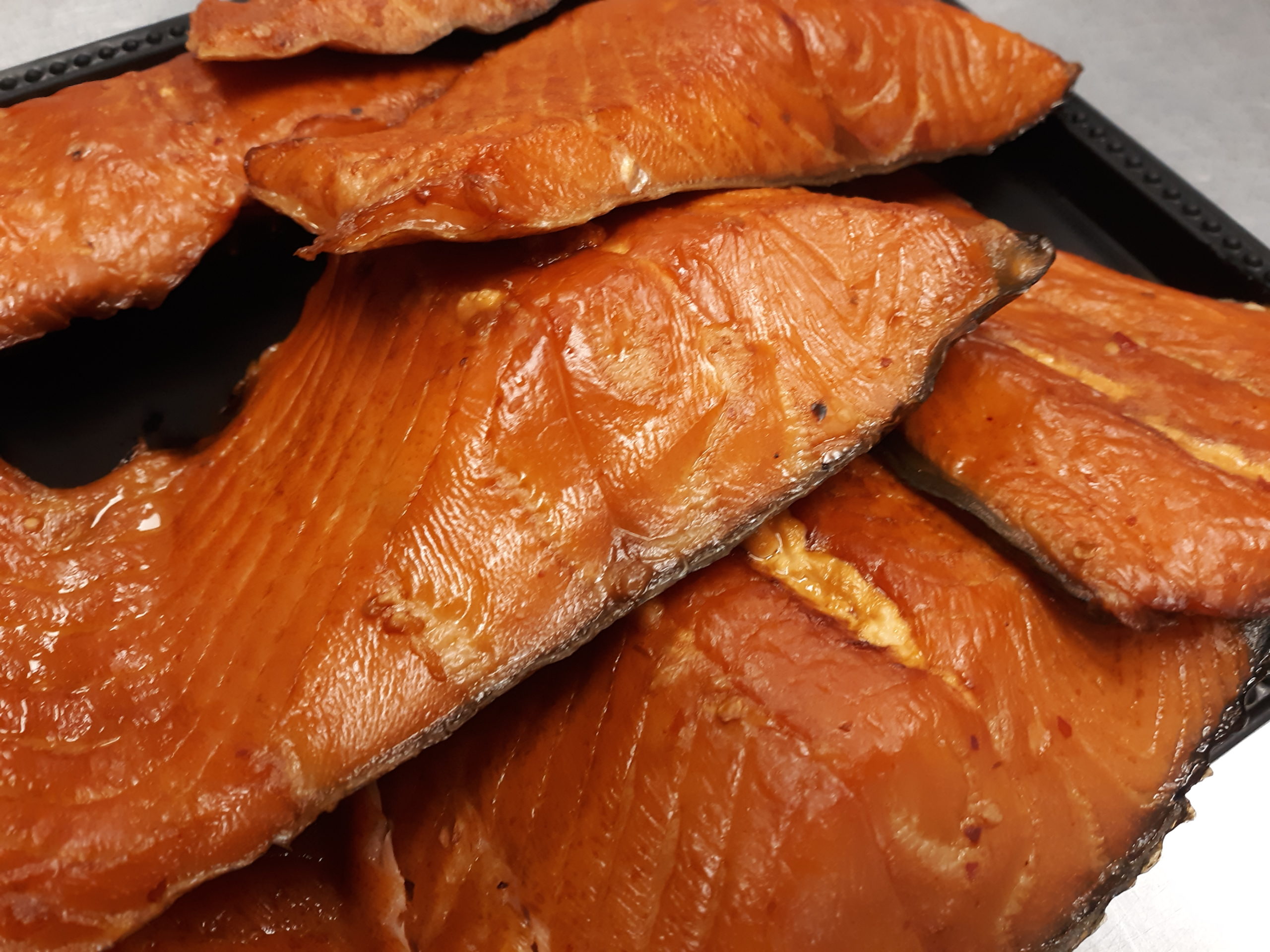 1 2 Lb Honey Glazed Smoked Salmon Absolutely Fresh Seafood Market